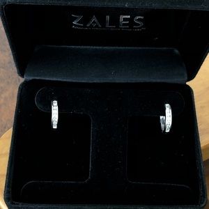 Zales mini hoop earrings